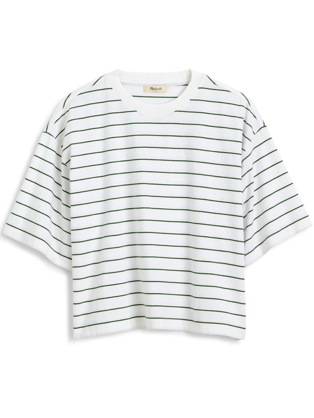 Madewell The Boxy Crop Tee Sz. S